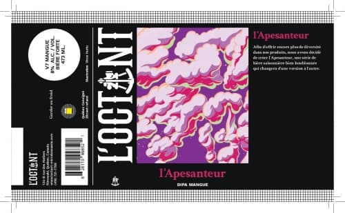 L'Apesanteur (Double IPA Mangue)