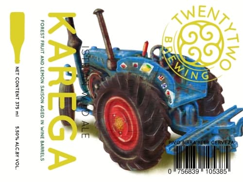 Karega - Forest Fruit And Lemon Saison Aged In Wine Barrels
