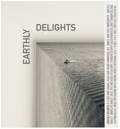 Earthly Delights // Four Grain Red Wine Barrel Aged Farmhouse Ale
