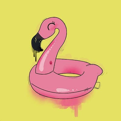 Flamingo - Mangue, Fruit De La Passion, Lime