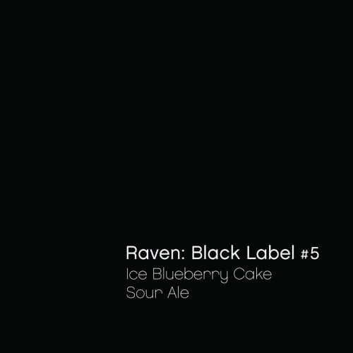 Black Label #5: Ice Blueberry Cake Sour Ale