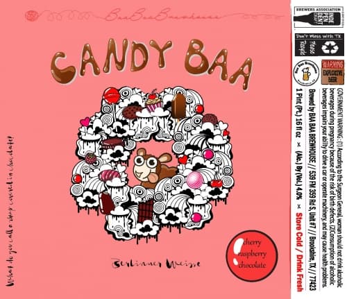 Candy Baa - Cherry, Raspberry & Chocolate