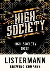 High Society Tequila Barrel Aged Gose w/ Gooseberries