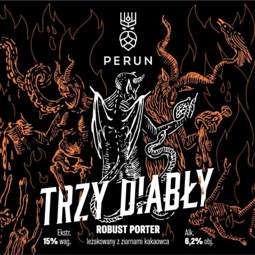 Trzy Diabły: Robust Porter Leżakowany z Ziarnami Kakaowca