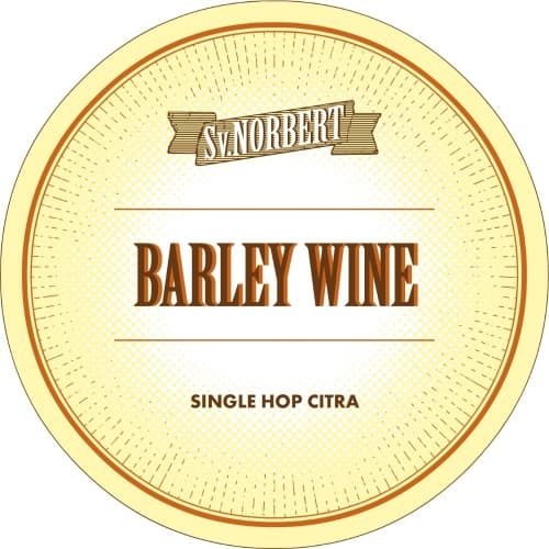 Sv. Norbert Barley Wine Single Hop Citra