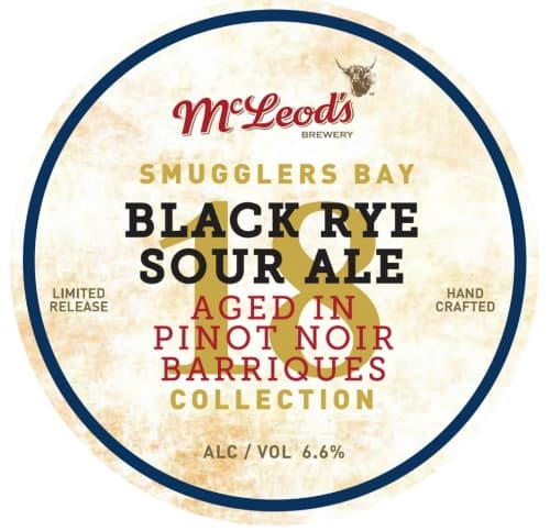 Smugglers Bay Black Rye Sour Ale