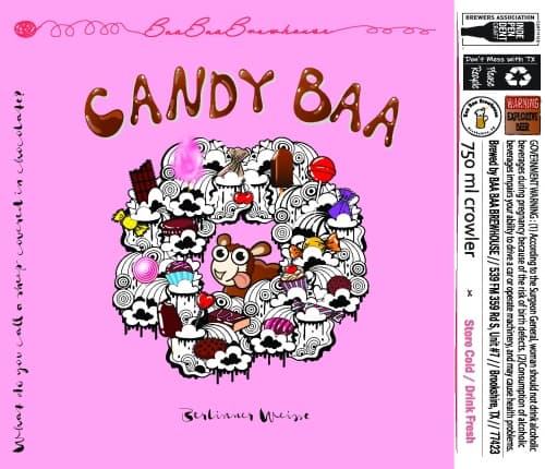 Candy Baa - Strawberry & White Chocolate