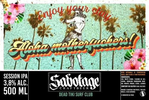 Dead Tiki Surf Club "Aloha Motherfuckers"