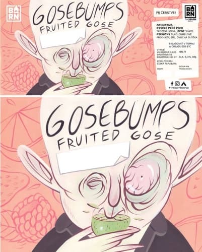 Gosebumps w/ Raspberry And Blackcurrant