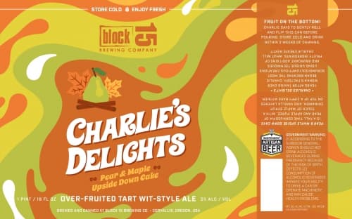Charlie's Delights, Pear & Maple Upside Down Cake