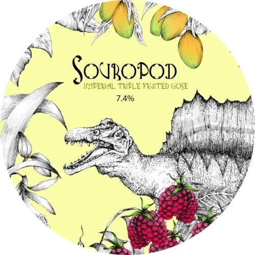 Souropod - Imperial Triple Fruited Gose W/ Mango, Raspberry & Vanilla