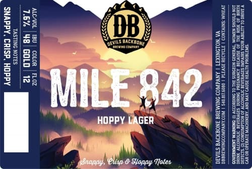 Mile 842 Hoppy Lager