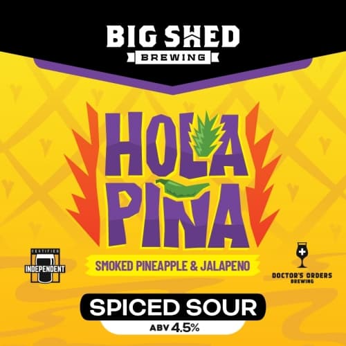 'Hola Pina' - Smoked Pineapple & Jalapeño Sour