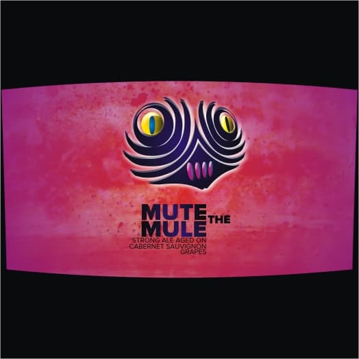 Mute the Mule - Strong ale aged on cabernet Sauvignon grapes