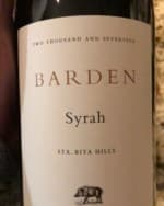 Barden Syrah