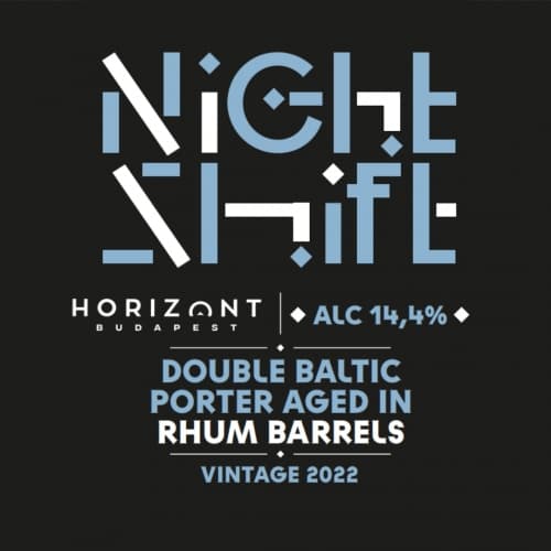 Night Shift Vintage 2022 Double Baltic Porter Aged In Rhum Barrels