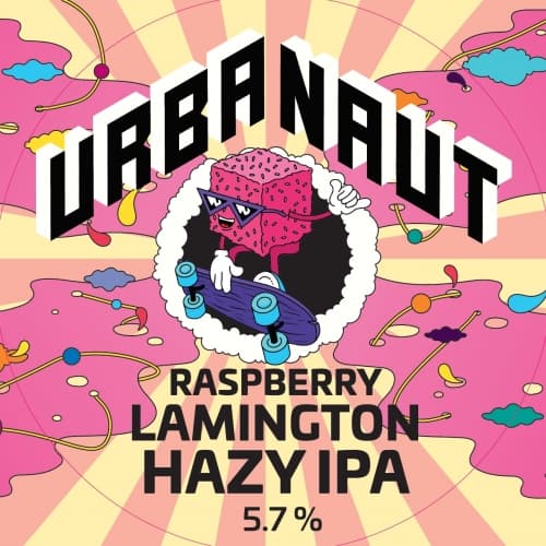 Raspberry Lamington Hazy IPA