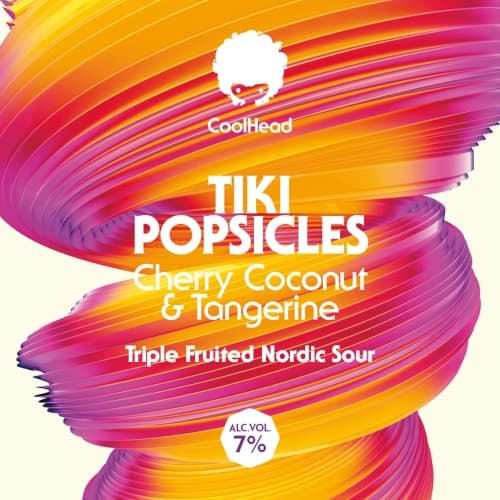Tiki Popsicles: Cherry / Coconut / Tangerine