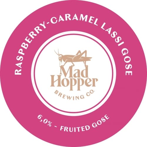 Raspberry-Caramel Lassi Gose