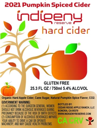 Pumpkin Spiced Cider