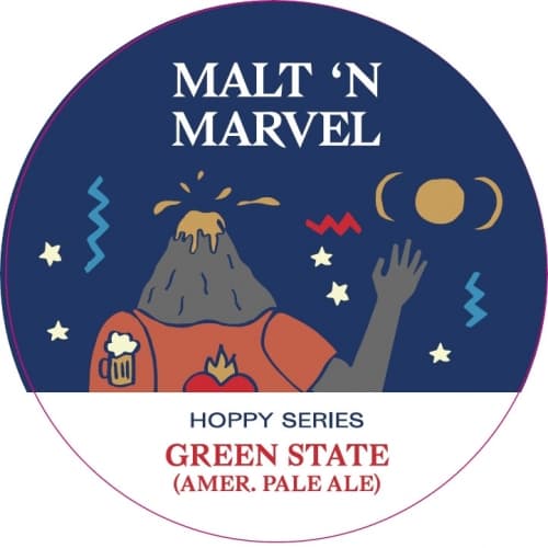 Malt 'N Marvel | The Green State | Hoppy Series