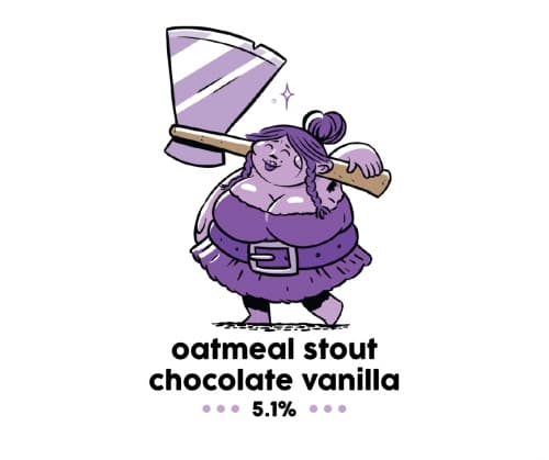 Oatmeal Stout Choc Vanilla