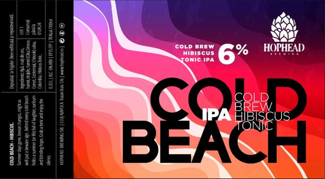 Cold Beach - Cold Brew Hibiscus Tonic IPA