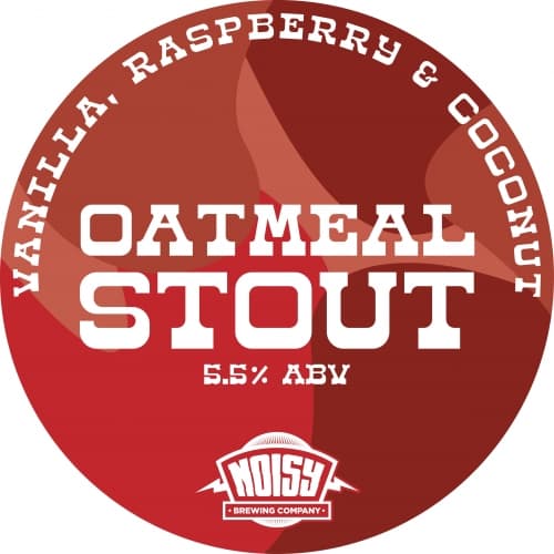 Vanilla, Coconut & Raspberry Oatmeal Stout