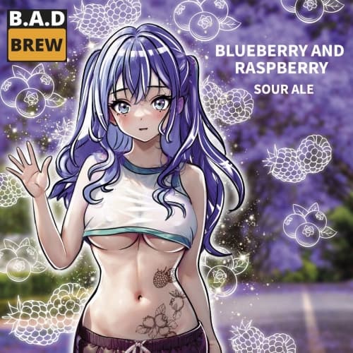 BLUEBERRY AND RASPBERRY