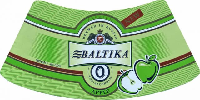 Baltika #0 Non-Alcoholic Apple / Балтика #0 Безалкогольное Яблоко