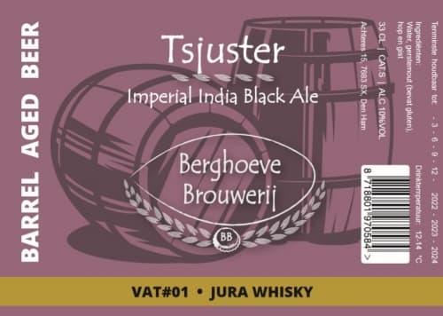 VAT#01 Tsjuster Barrel Aged Jura Whisky