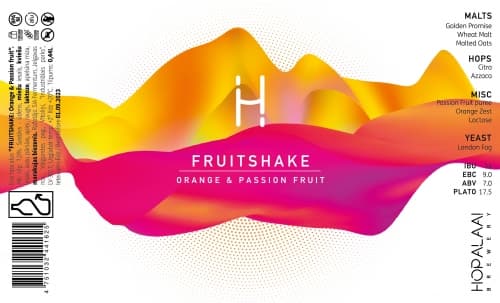 FRUITSHAKE / ORANGE & PASSIONFRUIT