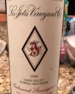 Heritage/Anniversary Release Cabernet Sauvignon