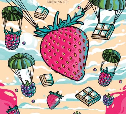 Airborne Frutas Vermelhas e Chocolate Branco