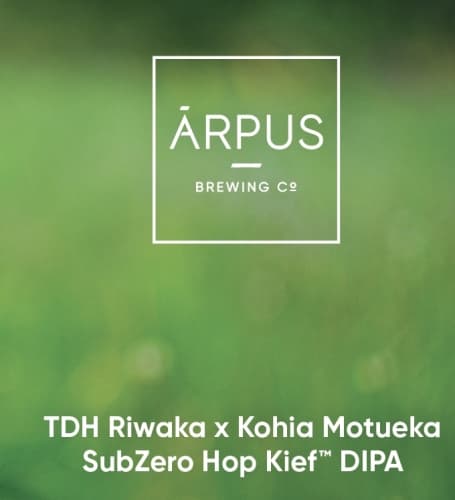 TDH Riwaka X Kohia Motueka SubZero Hop Kief DIPA