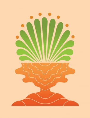 Confetti: Orange & Lime