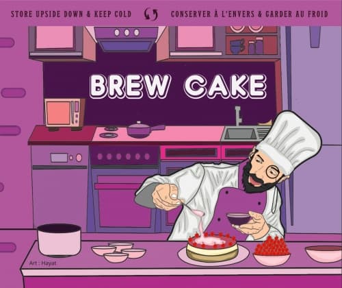 BREW CAKE - Raspberry Cheesecake Sour