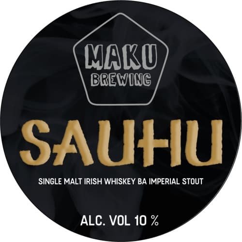 Sauhu Irish Whiskey BA Imperial Stout