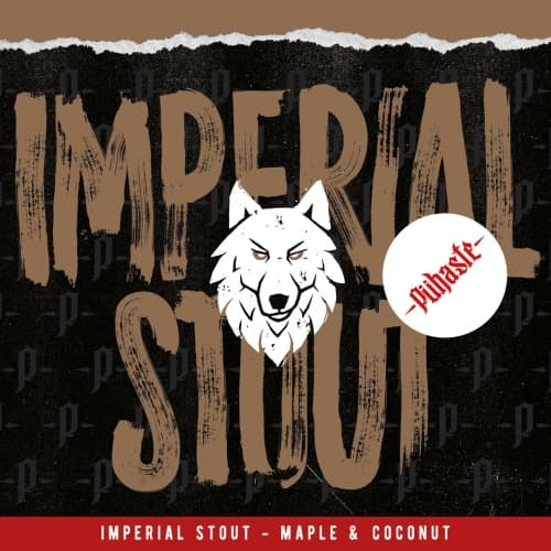 Lupum Imperial Stout Maple & Coconut Bourbon BA