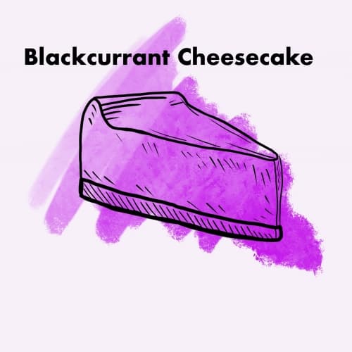 JBM Blackcurrant Cheesecake