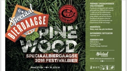 Pinewood Speciaalbierdaagse 2018 Festivalbier