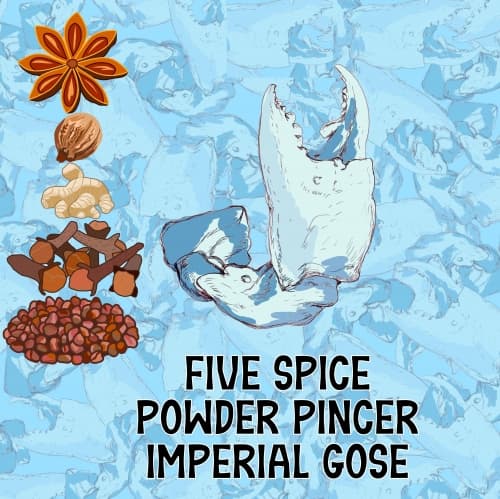 Five Spice Powder Pincer Imperial Gose