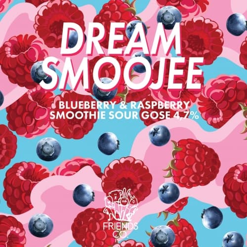 Dream Smoojee Blueberry & Raspberry Sour Gose