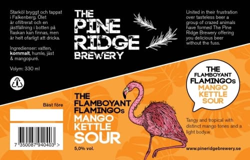 The Flamboyant Flamingo's Mango Kettle Sour