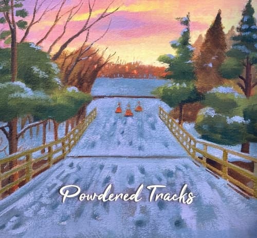 Powdered Tracks
