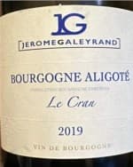 Le Cran Bourgogne Aligoté