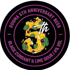 5th Anniversary Beer #2 - Black Currant & Lime Sour