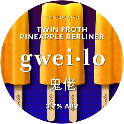Twin Froth Pineapple Berliner