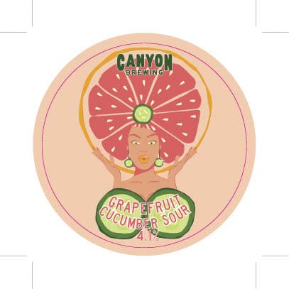 Cucumber & Pink Grapefruit Sour