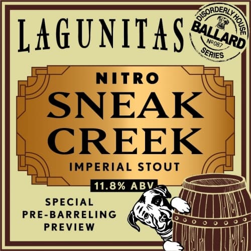 Sneak Creek (Nitro Imperial Stout)